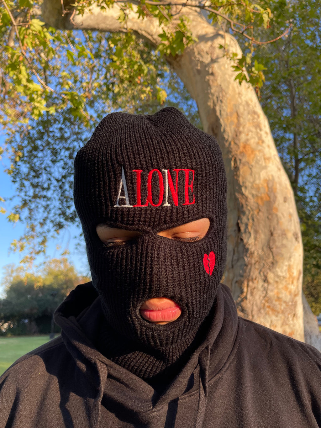 ALONE (LOVE) Ski Mask